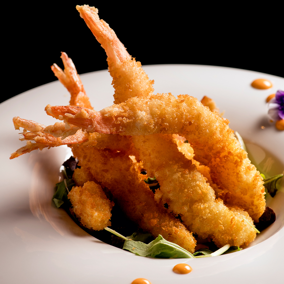 Tempura di gamberi
