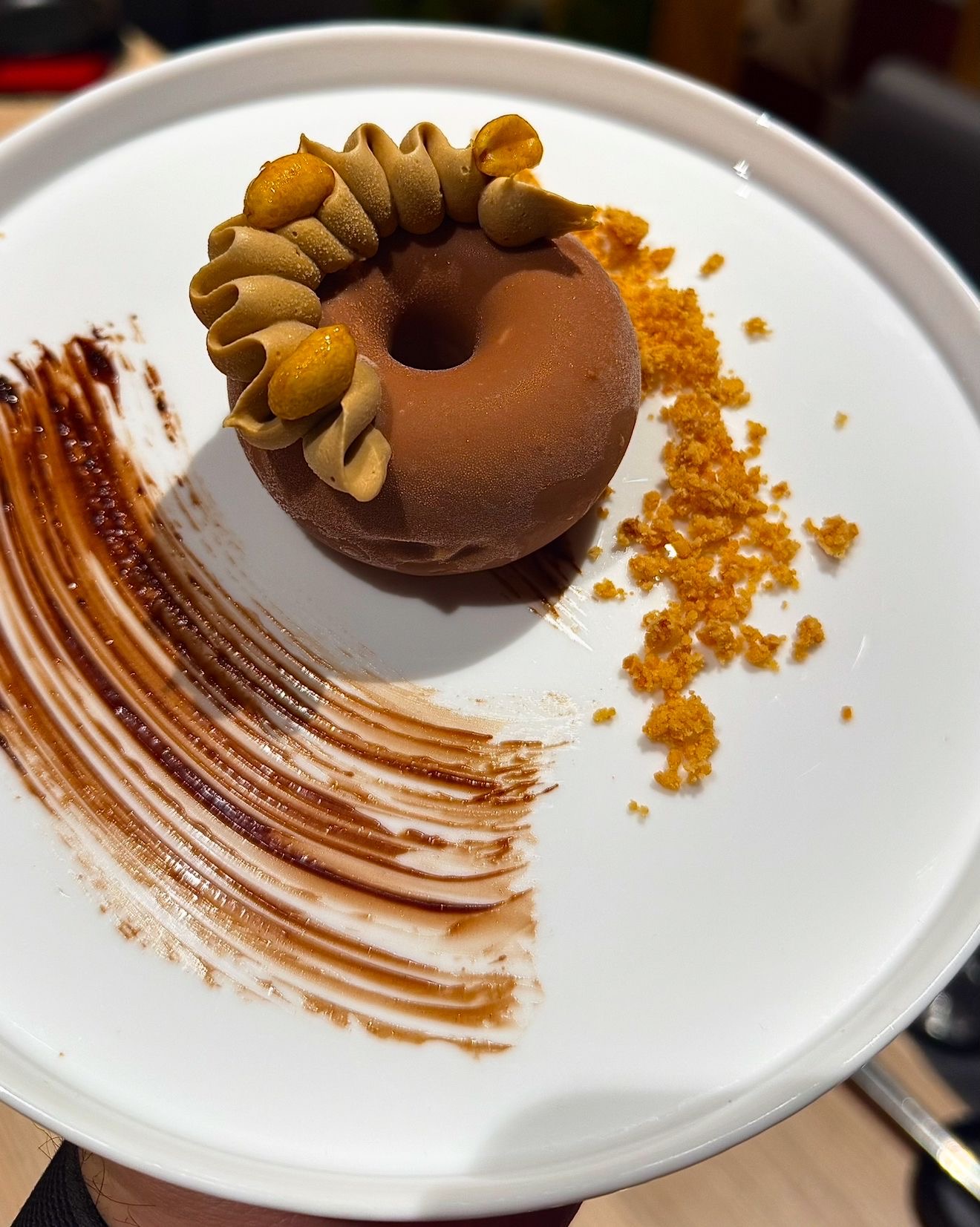 Croccante al cioccolato con caramello salato